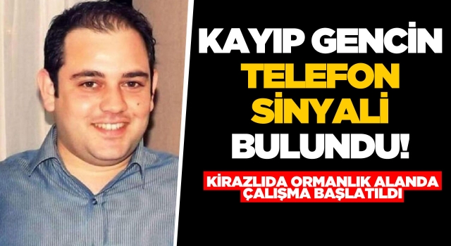 Kuşadalı Kayıp Gencin Telefon Sinyalini Özel Ekip Takibe Aldı!