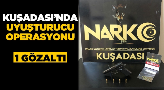 Kuşadası'nda Uyuşturucu Operasyonu