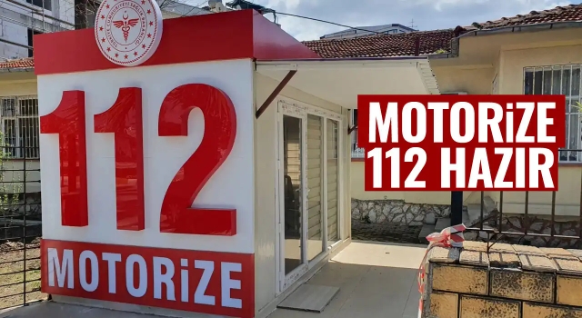 Kuşadası'nda 112 Motorize Ekipleri Hizmet Verecek