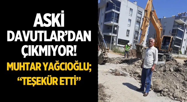 Büyükşehir ASKİ Davutlar'ı Mesken Tuttu!