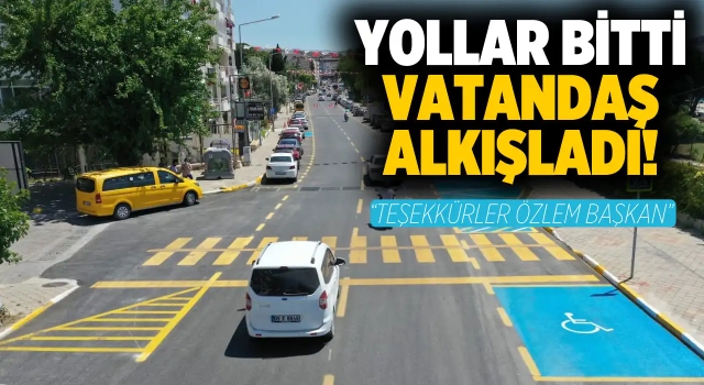 Büyükşehirin Yol Çalışmaları Tam Not Aldı!