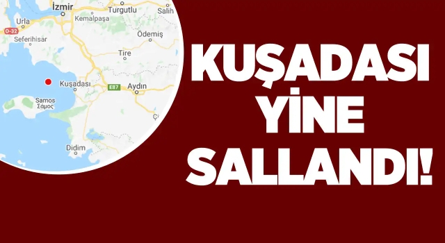 Kuşadası'nda Deprem Meydana Geldi!