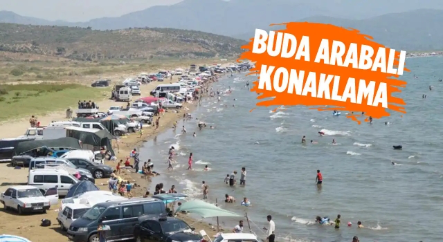 Kuşadası'nda Sahiller Konaklama Tesisine Döndü