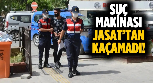 Kuşadası'nda Suç Makinası Yakalandı!