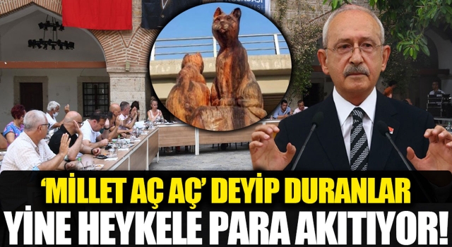 CHP'li Kuşadası Belediyesinden HEYKEL Yatırımcılığı!