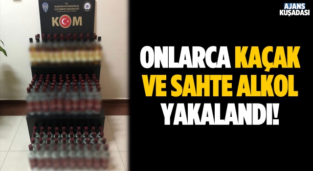 Kuşadası'nda Sahte İçkiye Geçit Yok!