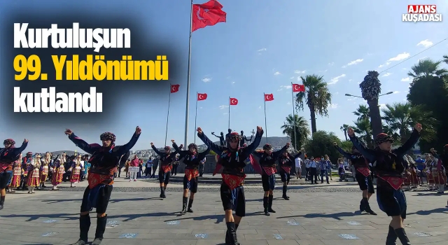 Kuşadası'nın Kurtuluşunun 99. Yıl Dönümü Kutlandı