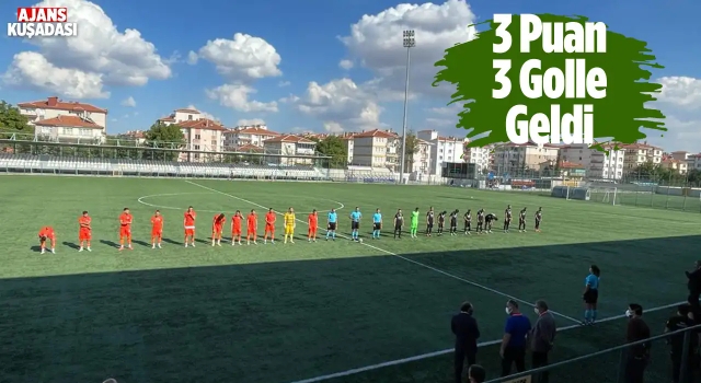 Kuşadasıspor Ankara'da 3 Puanı Kaptı