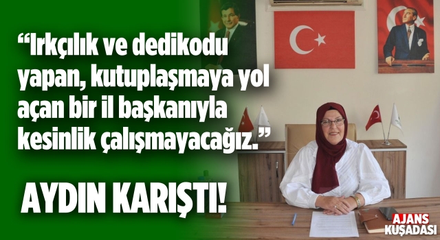 Gelecek Partisi Aydın Sarsıldı! İstifalar Art Arda Geldi!