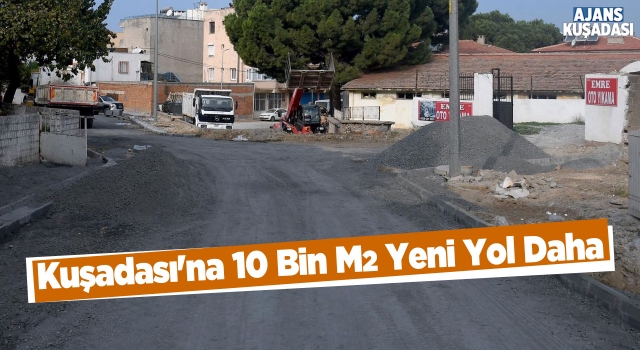 Davutlar'a 10 Bin Metrekare Yol Yapılıyor!