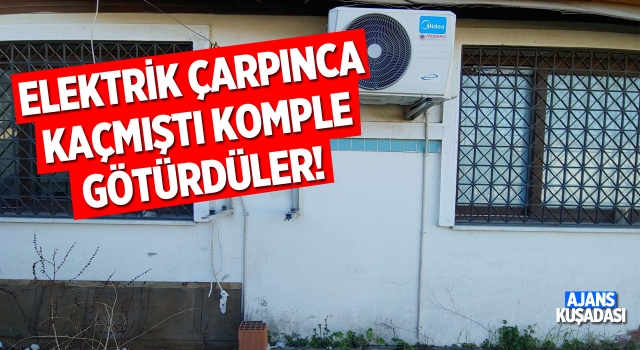 Belediye Tesisinin Klima Motorunu Bu Kez Kökten Götürdüler!