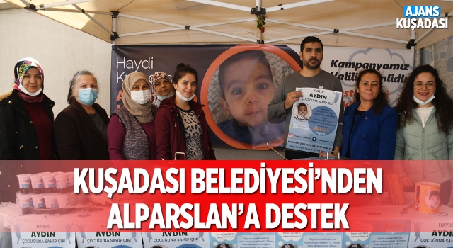 Kuşadası Belediyesi'nden SMA Hastası Minik Alparslan'a Destek