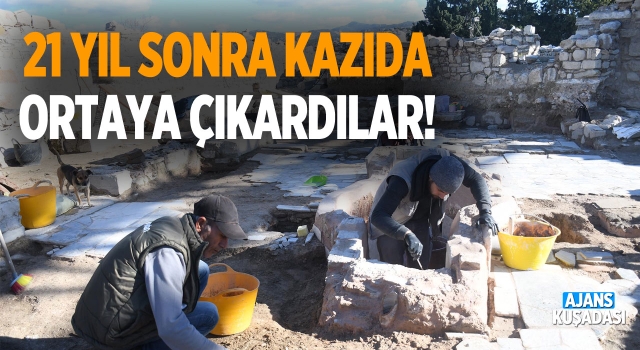 Kuşadası'nda 5'inci Yüzyılda İnşa Edilen Vaftizhane Bulundu!