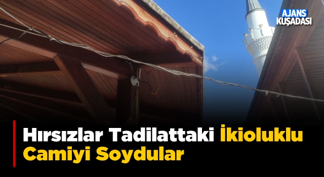 Kuşadası'nda Hırsızların Hedefi Bu Kez Cami Oldu!