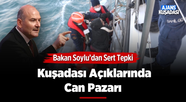 Kuşadası Açıklarında Can Pazarı!