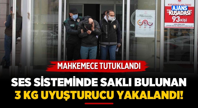 Kuşadası'nda 3 Kilo Uyuşturucu Ele Geçirildi!