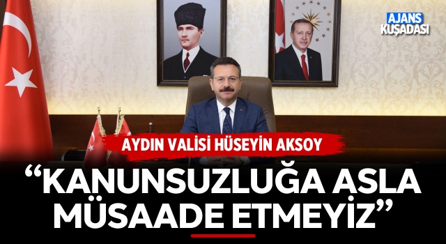 Aydın Valisi Hüseyin Aksoy'dan Ergün Poyraz Açıklaması