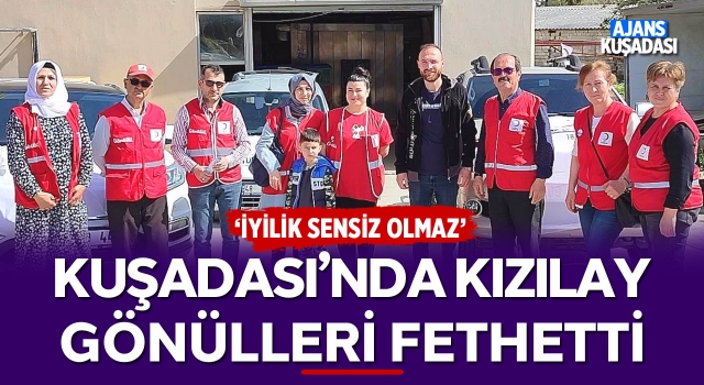 Kuşadası'nda Kızılay Ramazan Ayında Gönülleri Fethetti