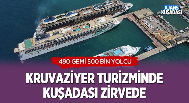 Kruvaziyer Turizminde Kuşadası Zirvede