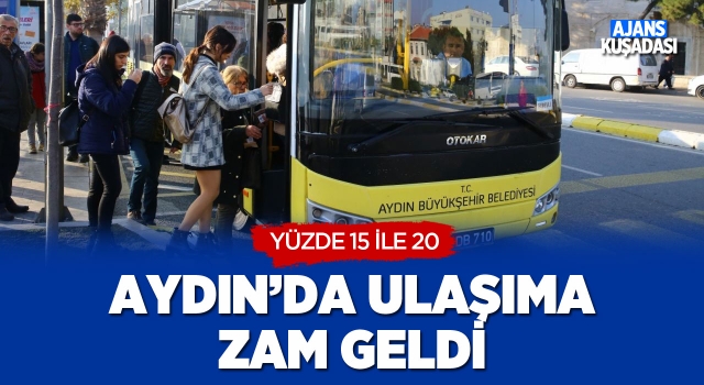 Aydın'da Ulaşıma Zam Geldi