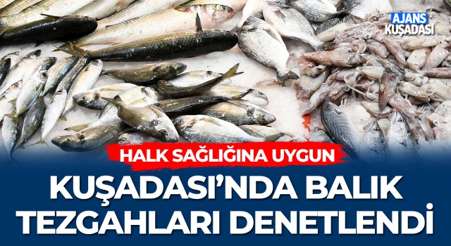 Kuşadası'nda Balık Tezgâhları Denetlendi