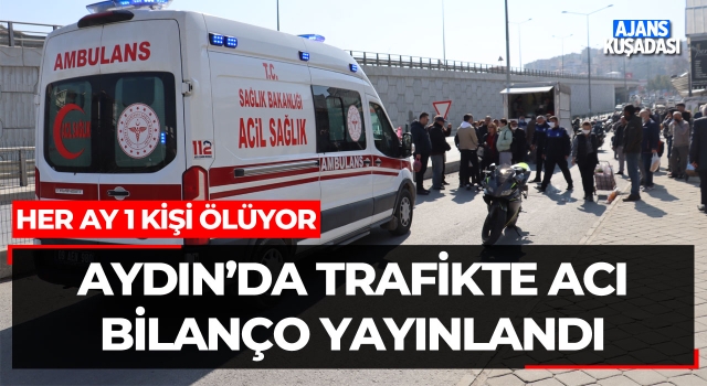 Aydın'da Trafikte Acı Bilanço