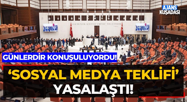 'Dezenformasyonla Mücadele Düzenlemesi' TBMM'de Kabul Edilerek Yasalaştı!