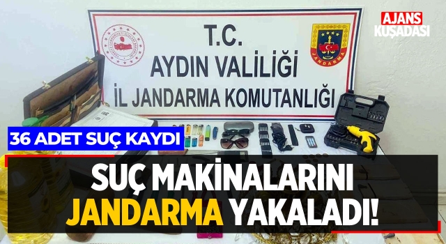 Suç Makinalarını Jandarma Yakaladı!