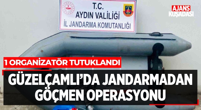 Güzelçamlı'da Jandarmadan Göçmen Operasyonu