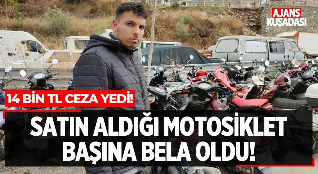 Satın Aldığı Motosiklet Başına Bela Oldu!