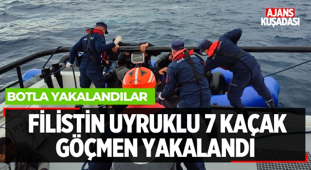 Filistin Uyruklu 7 Göçmen Yakalandı!