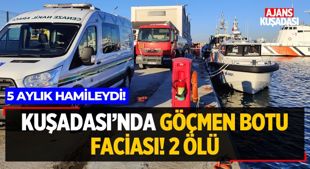 Kuşadası'nda Göçmen Botu Faciası! 2 Ölü