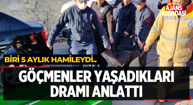 Kuşadası'nda Kurtarılan Göçmenler Yaşadıkları Dramı Anlattı!