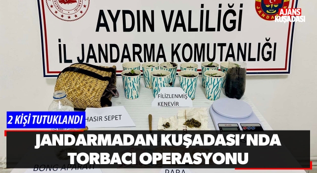 Jandarmadan Kuşadası'nda Torbacı Operasyonu!