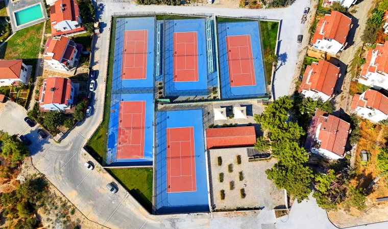 Kuşadası ilk tenis kulübüne kavuştu