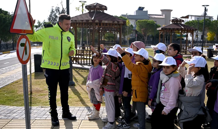 Şehit Fethi Sekin Trafik ve Eğitim Parkı 2,5 ayda 1738 öğrenciyi ağırladı