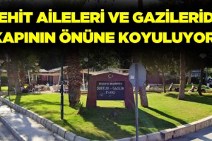 Kuşadası'nda Şehit ve Gazi Aileleri de Kapının Önüne Konuyor!