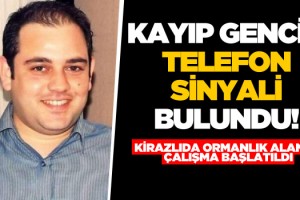 Kuşadalı Kayıp Gencin Telefon Sinyalini Özel Ekip Takibe Aldı!