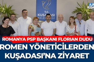 Romen Belediye Yöneticilerinden Kuşadası'na Ziyaret