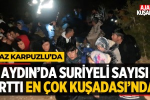 Aydın'da Suriyeli Sayısı Arttı!