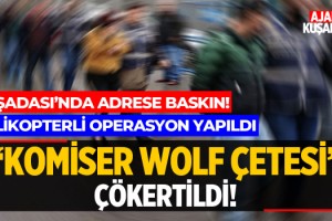 'Komiser Wolf Çetesi' Çökertildi!