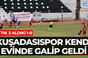 Kuşadasıspor Kendi Evinde Galip Geldi