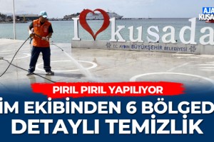 TİM Ekibinden 6 Bölgede Detaylı Temizlik