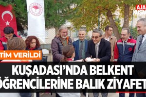 Kuşadası'nda Belkent Öğrencilerine Balık Ziyafeti