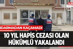 10 Yıl Hapis Cezası Olan Hükümlü Yakalandı!