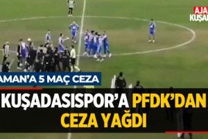 Kuşadasıspor'a PFDK'dan Ceza Yağdı