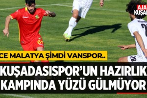 Kuşadasıspor'un Hazırlık Kampında Yüzü Gülmüyor