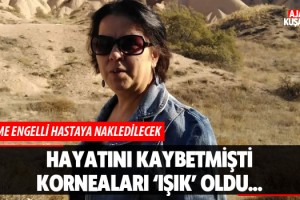 Hayatını Kaybetmişti Korneaları 'Işık' Oldu!