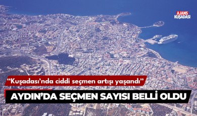 Aydın'da seçmen sayısı belli oldu!