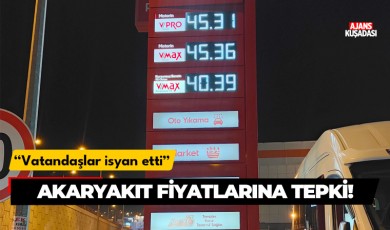 Kuşadası'nda akaryakıt fiyatlarına tepki